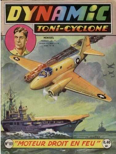 Scan de la Couverture Dynamic Toni Cyclone n 89